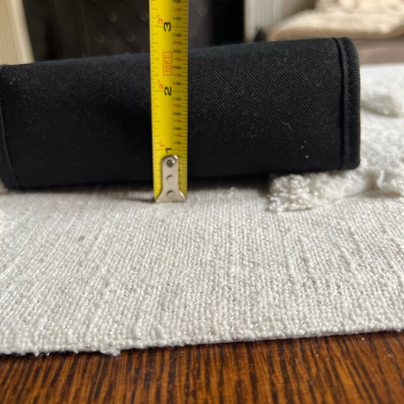 DIOR BLACK CANVAS COSMETICS BAG ~ NEW - Picture 7 of 8